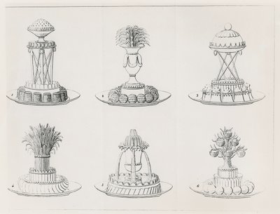 Entwürfe von Antoine Careme von Marie Antoine Careme
